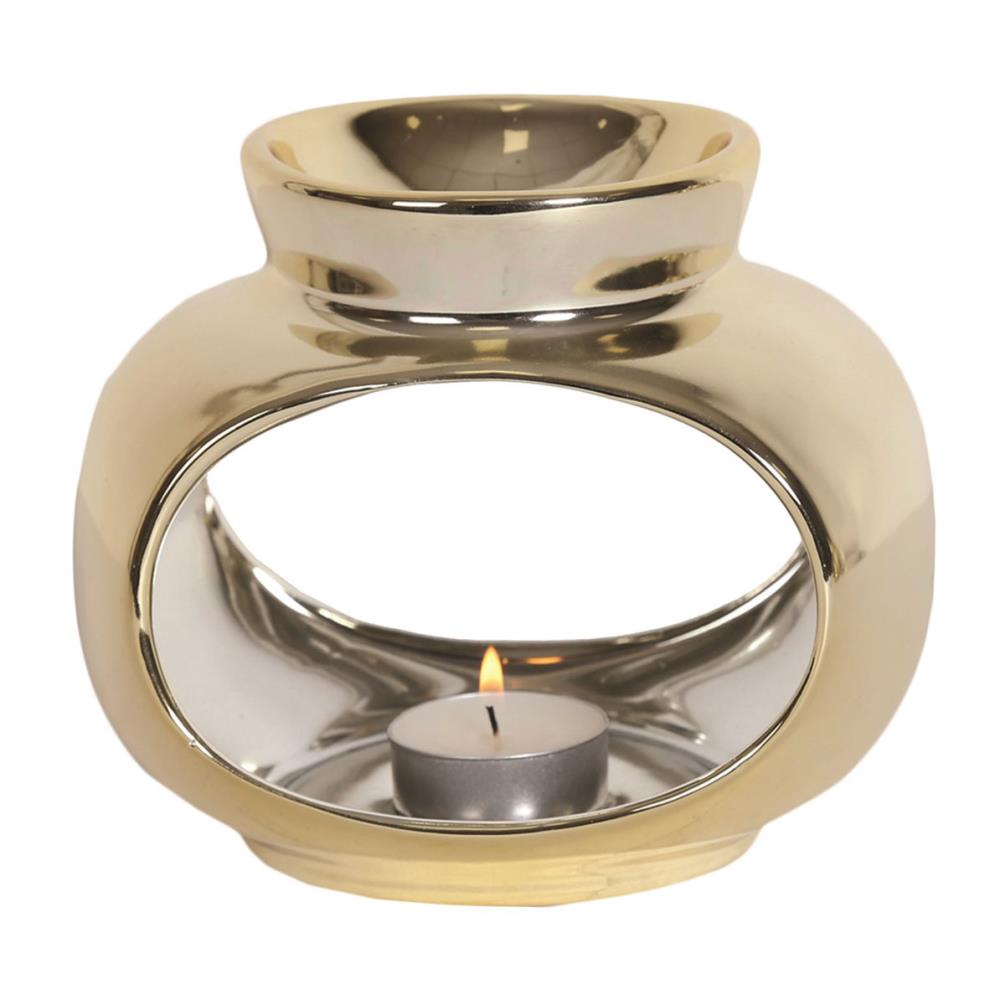 Oval Champagne Wax Melt Warmer £5.39